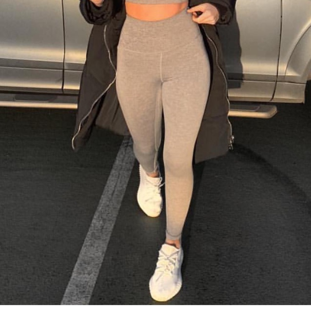 NEU Apparel Marl Grey leggings